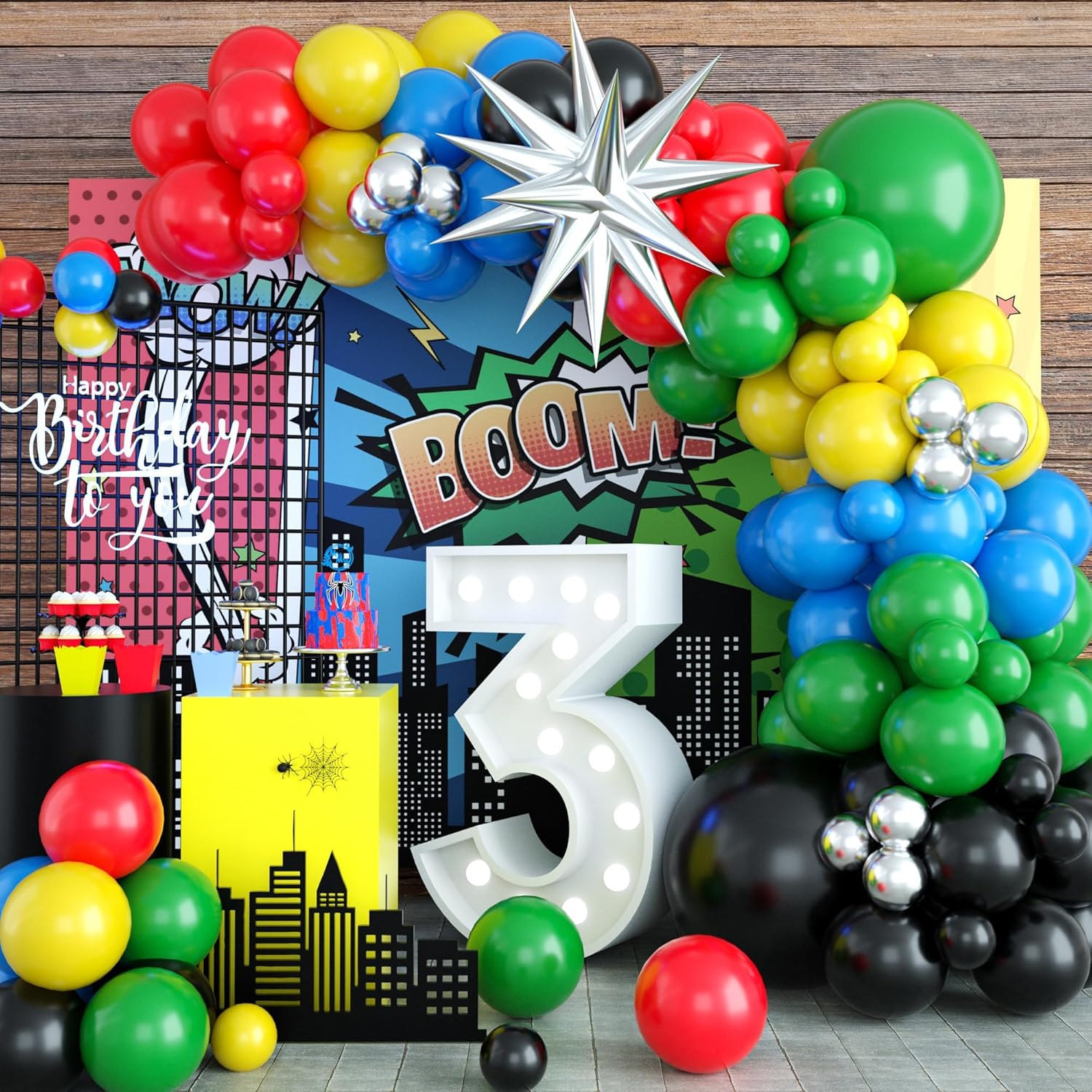 Wedding Day Supply Kit - 106Pcs Theme Balloon Arch Kit Theme
