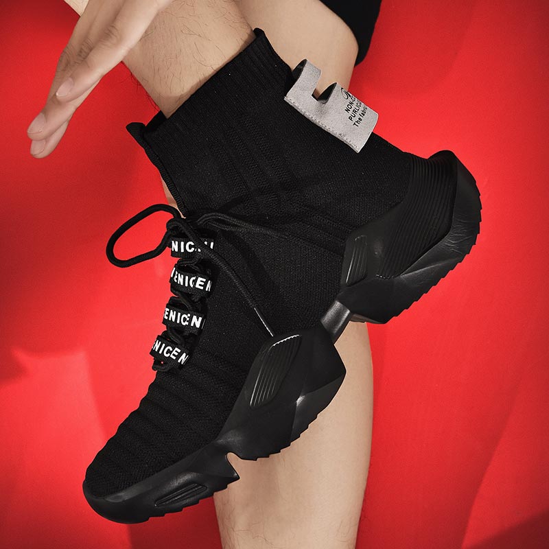 Wedding Supply Online - Plus Size Hightop High-soled Men Sport