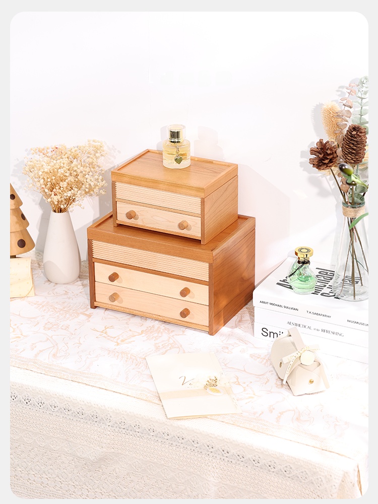 Elegant Wooden Jewelry Box for – Wedding Solution recenzja i cena