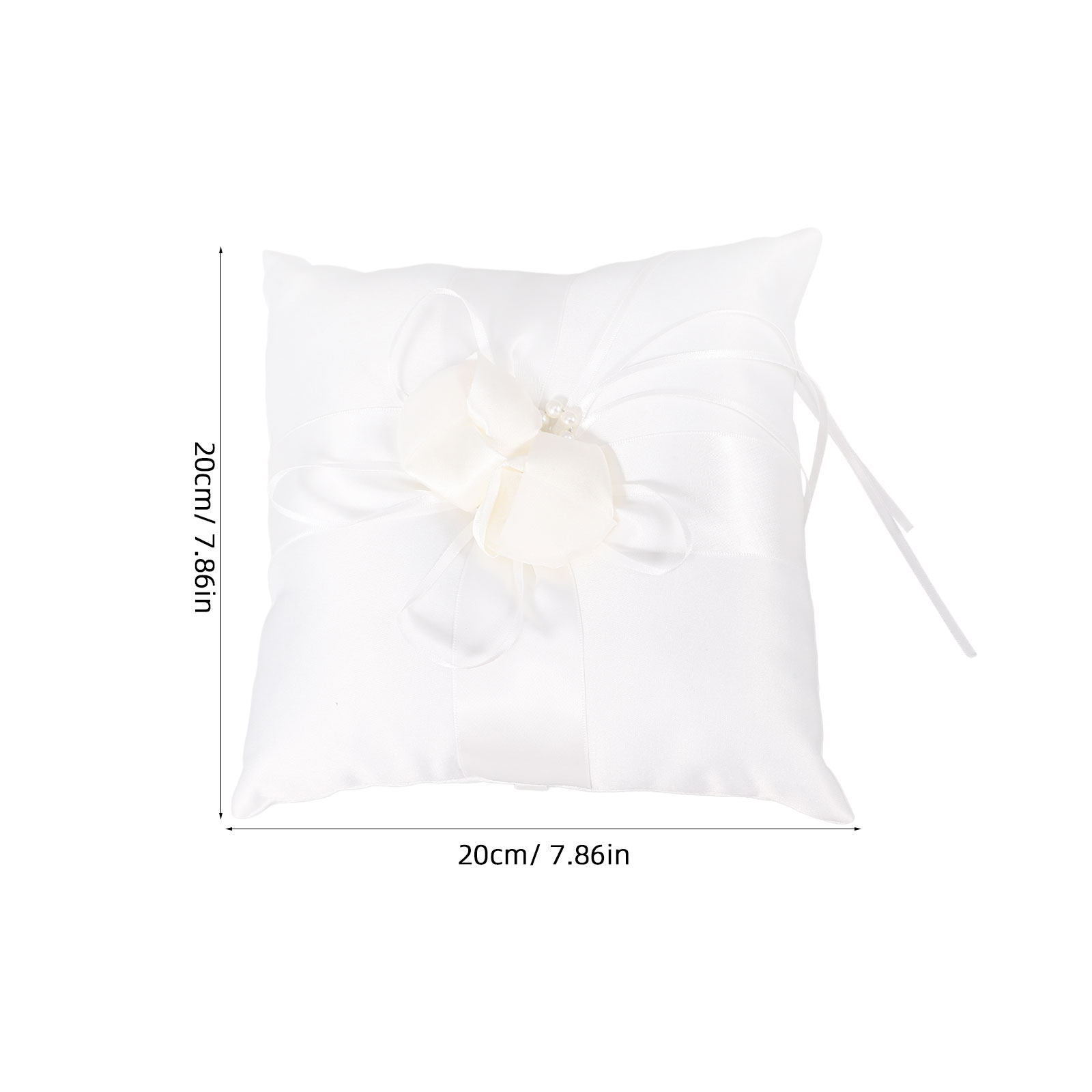 Wedding Ring Pillow Pocket 20x – Ring Bearer Pillow recenzja i cena