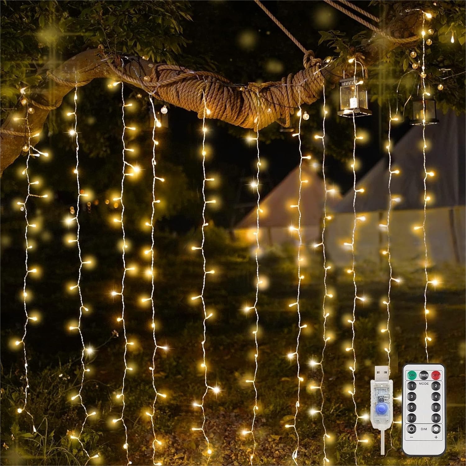 Curtain Lights For Bedroom 200 – Wedding Led recenzja i cena