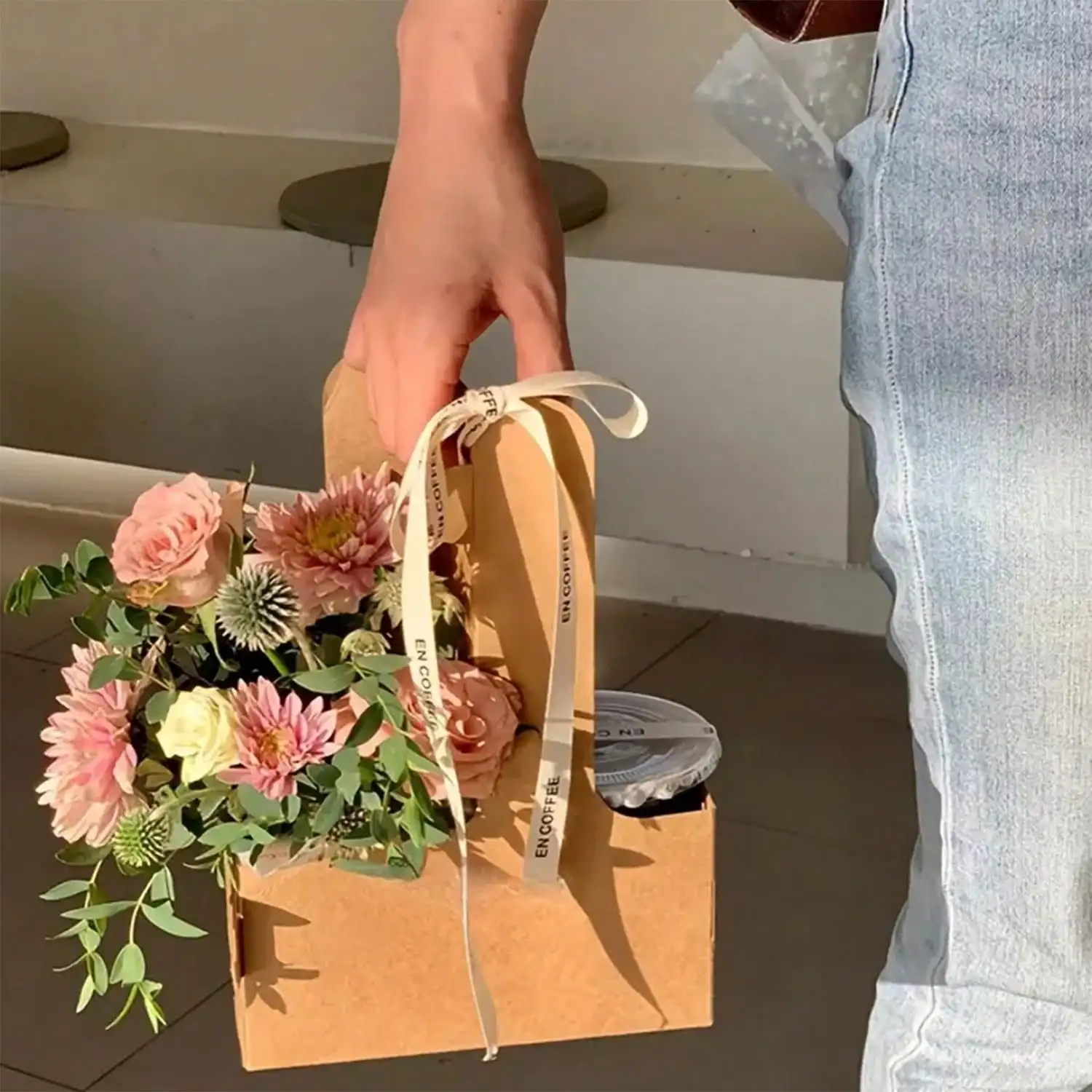 Kraft Paper Flower Bouquet Gif – Wedding Hampers recenzja i cena