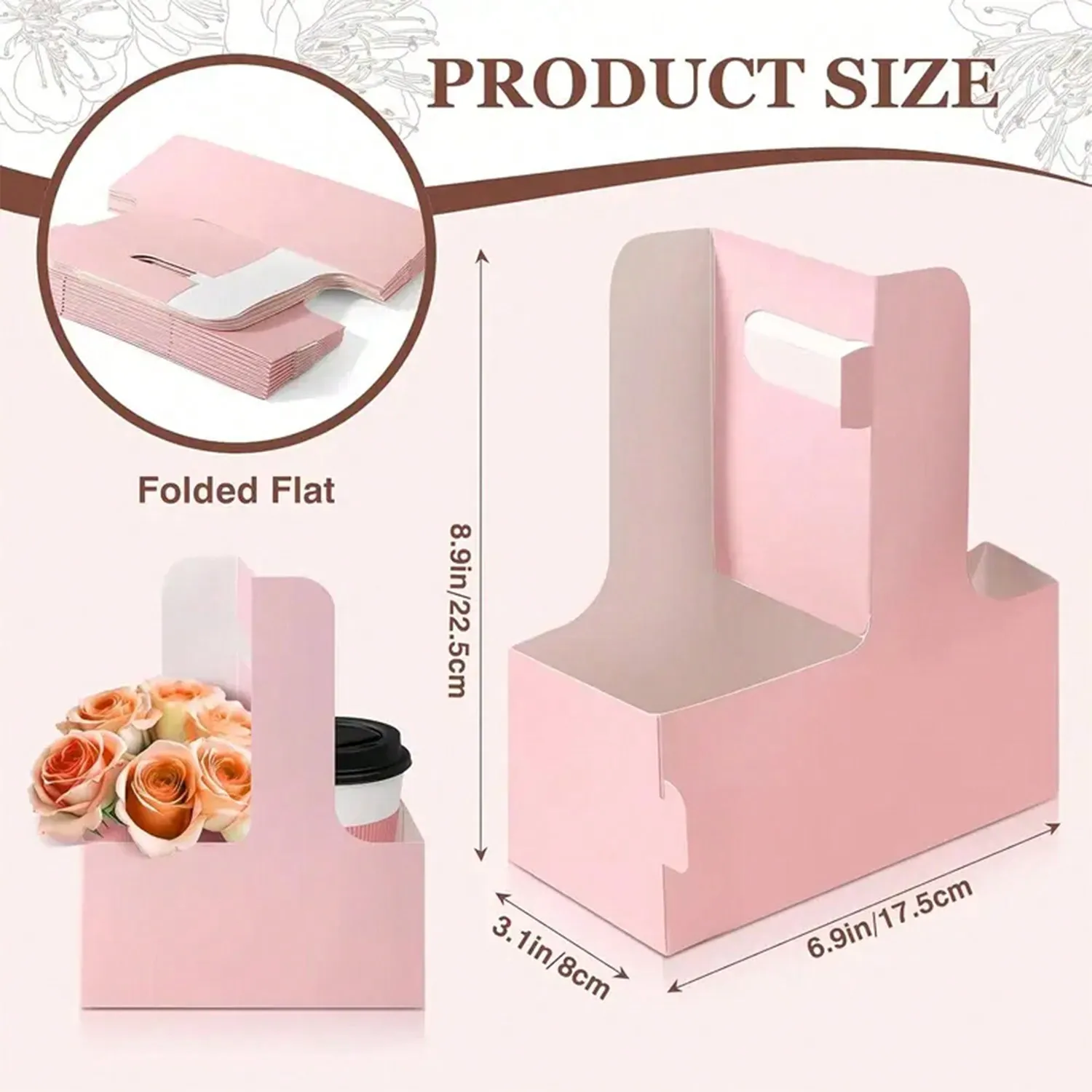 Kraft Paper Flower Bouquet Gif – Wedding Hampers recenzja i cena