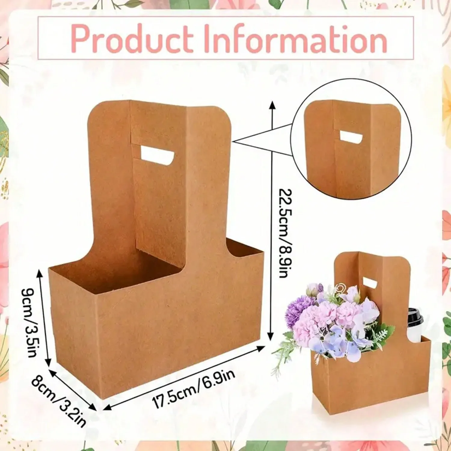 Kraft Paper Flower Bouquet Gif – Wedding Hampers recenzja i cena