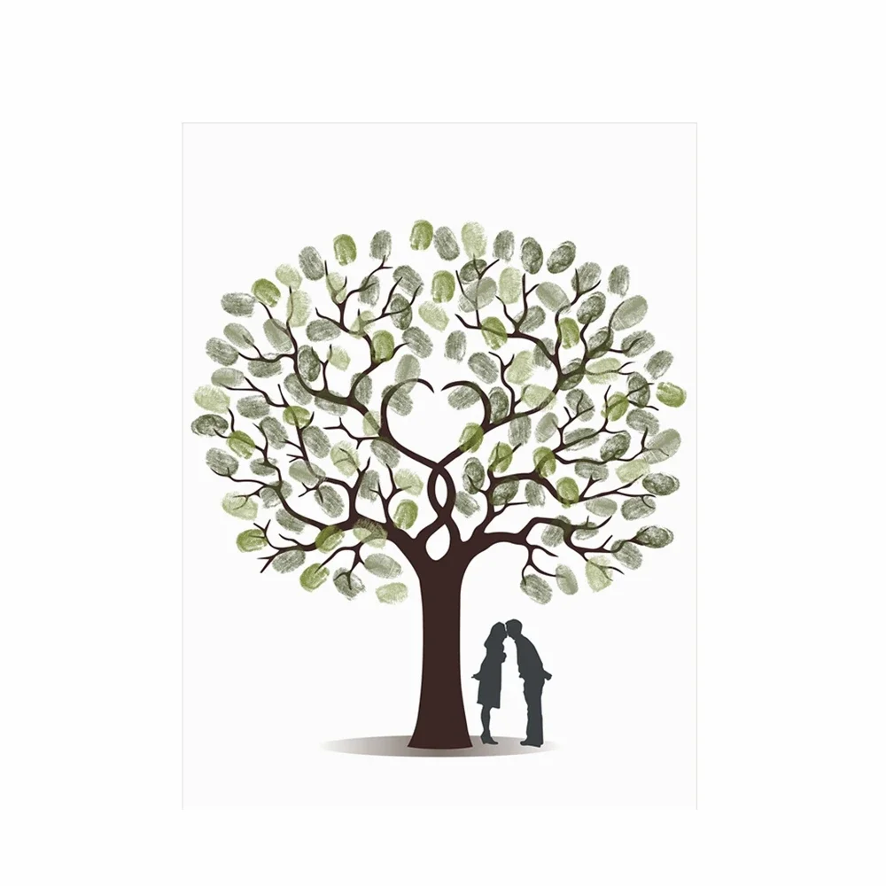 Wedding Fingerprint Tree Canva – Wedding Supply List recenzja i cena