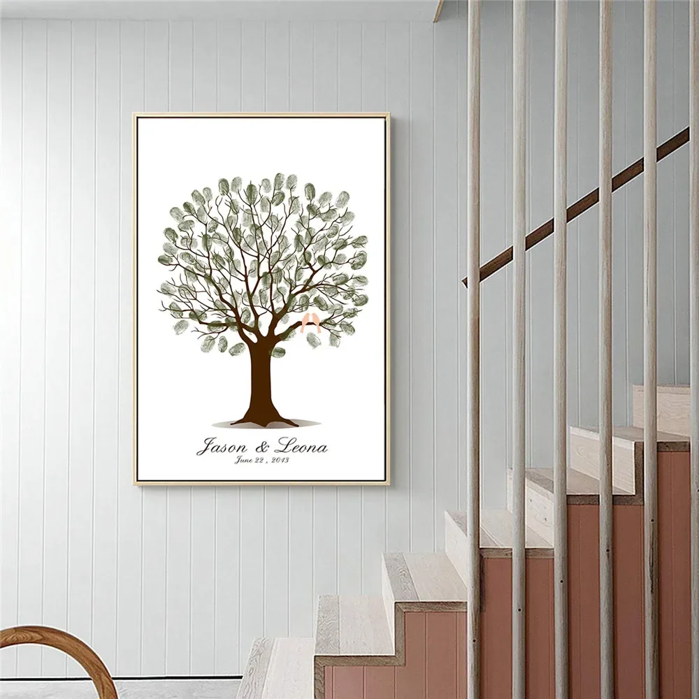 Wedding Fingerprint Tree Canva – Wedding Supply List recenzja i cena