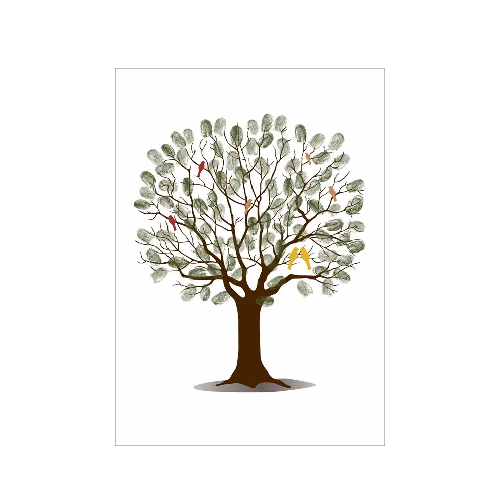 Wedding Fingerprint Tree Canva – Wedding Supply List recenzja i cena