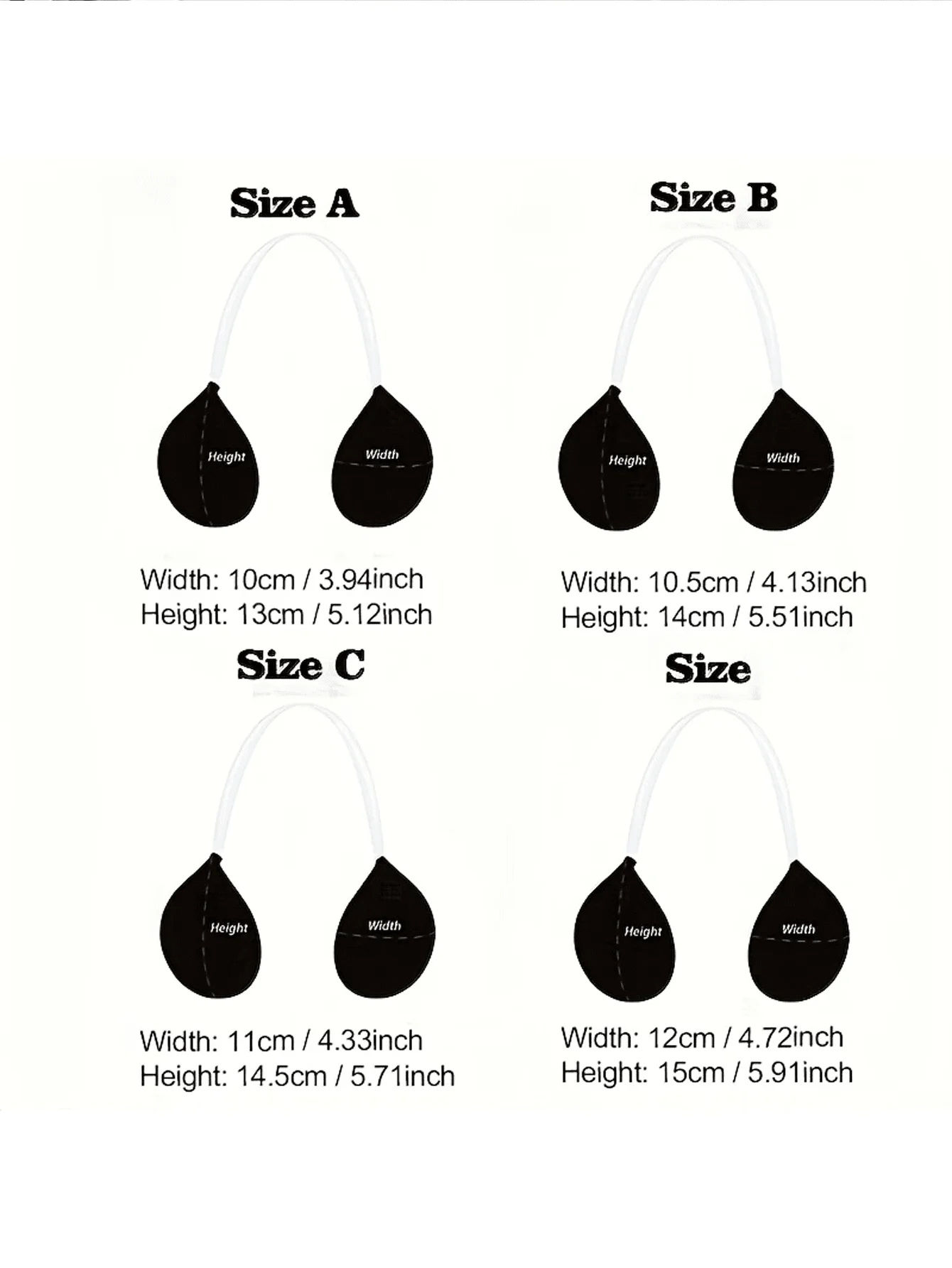 1Pair Women's Sexy Breast Gath – Wedding Solution recenzja i cena
