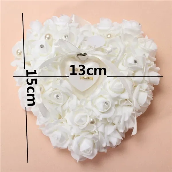 White Ring Bearer Pillow Cushi – Ring Bearer Pillow recenzja i cena