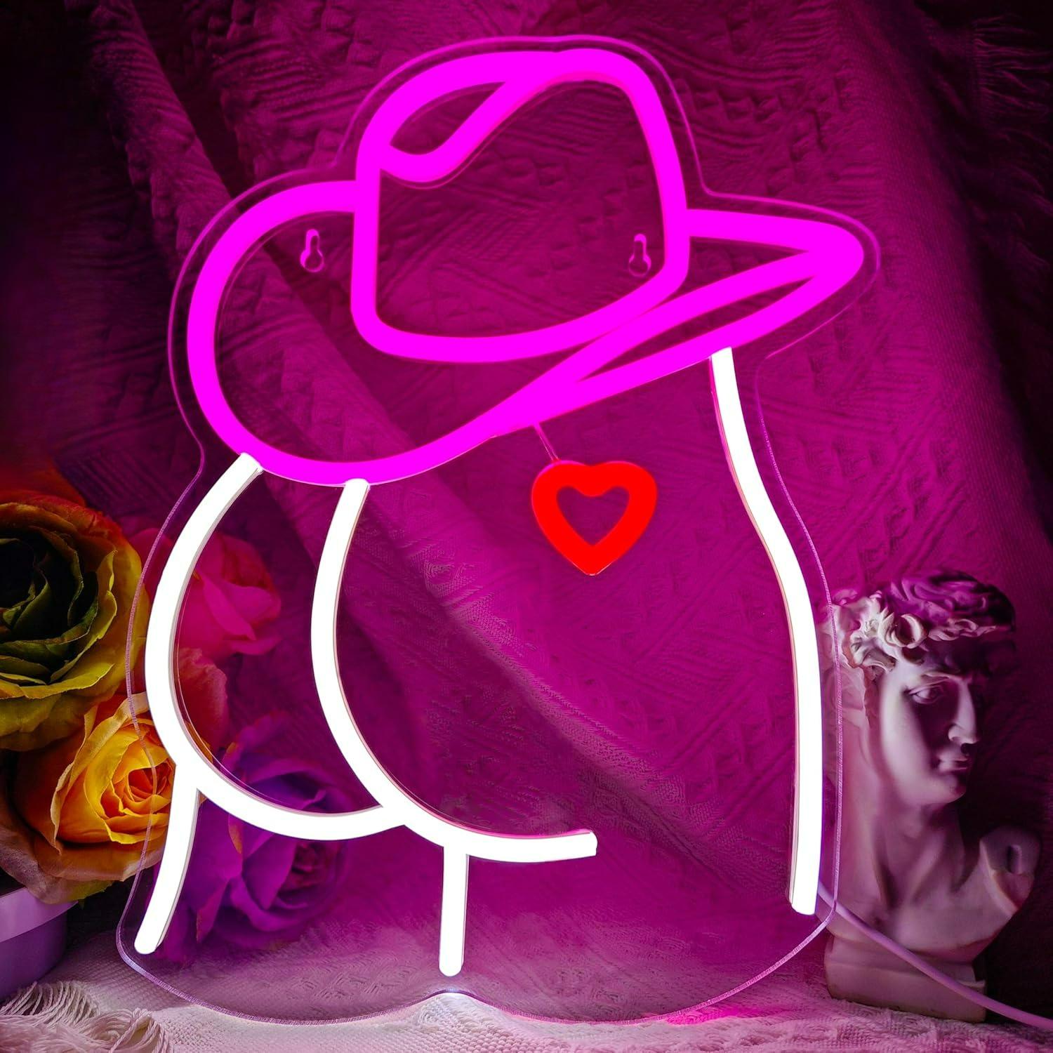 Cowgirl Neon Sign Dimmable LED – Wedding Led recenzja i cena