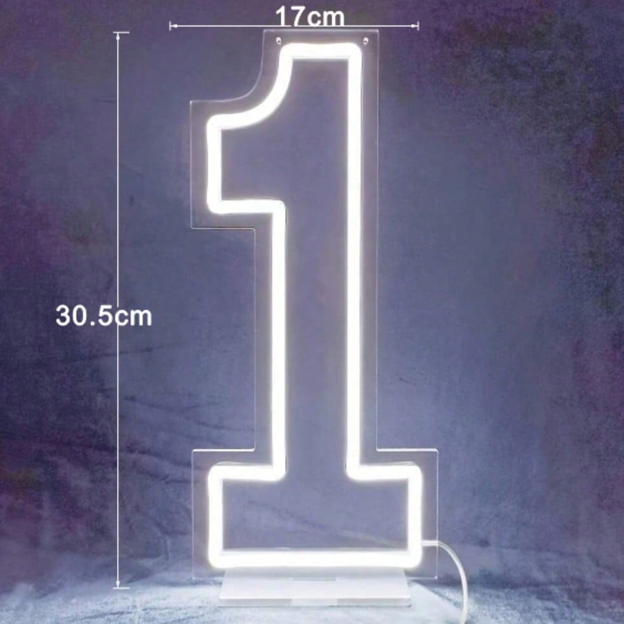 White 0-9 Single Digit LED Num – Wedding Led recenzja i cena