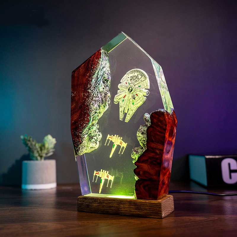 Table Resin Lamp Universe War  – Wedding Led recenzja i cena