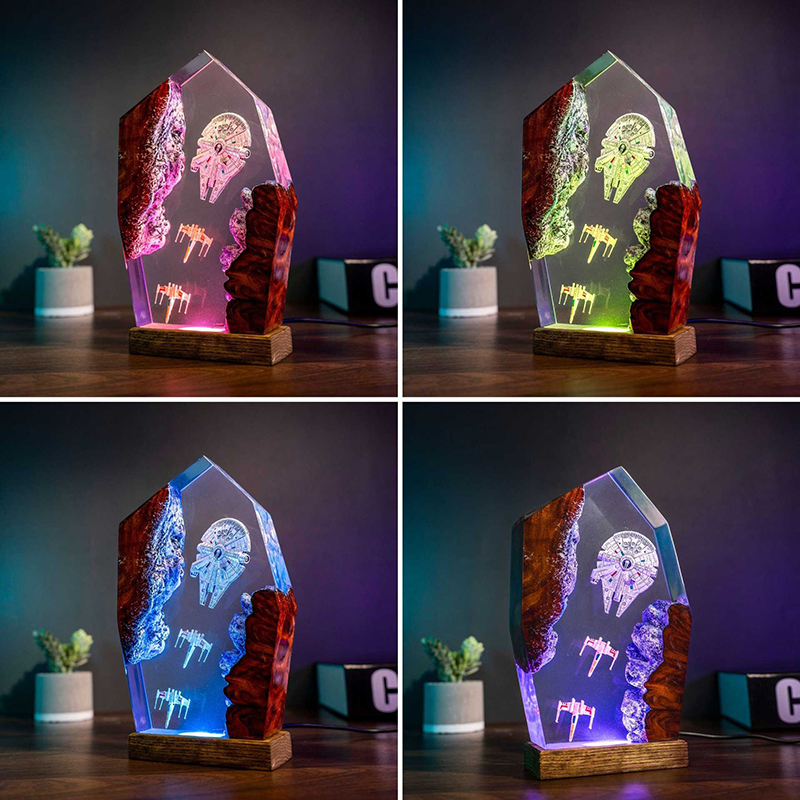 Table Resin Lamp Universe War  – Wedding Led recenzja i cena