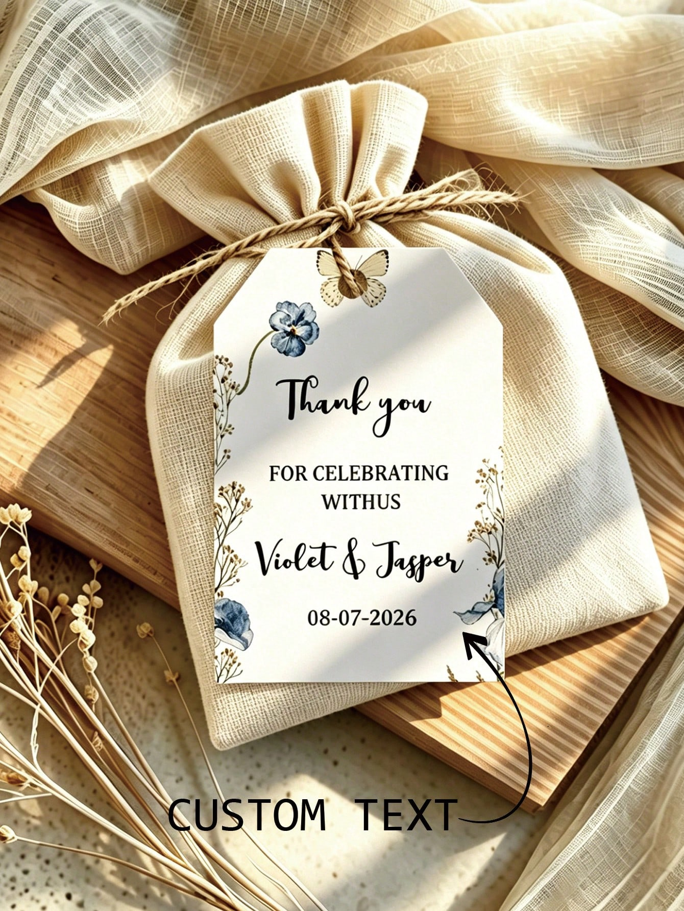 Customized Gift Tags Personali – Wedding Supply List recenzja i cena