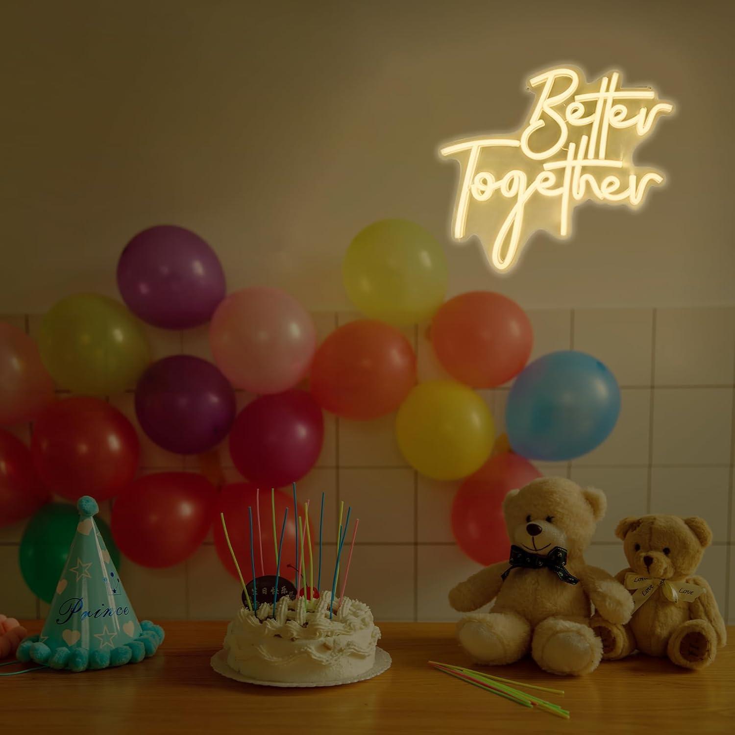 Better Together Neon Sign USB  – Wedding Led recenzja i cena