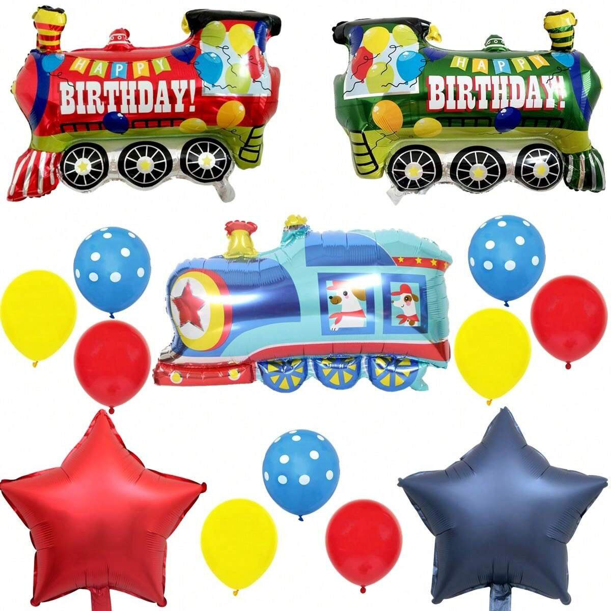 14pcs Train Balloon Kit for Bi – Wedding Day Supply Kit recenzja i cena