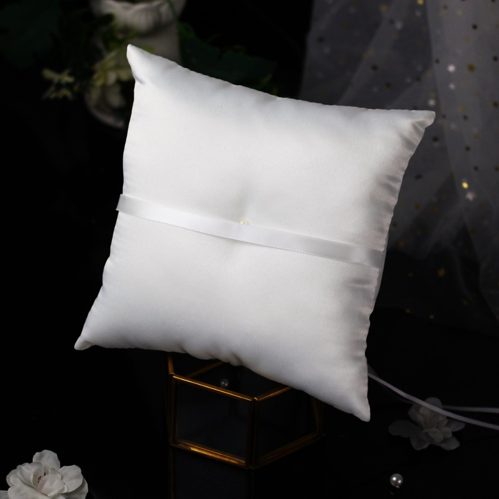Romantic Wedding Ring Pillow S – Ring Bearer Pillow recenzja i cena