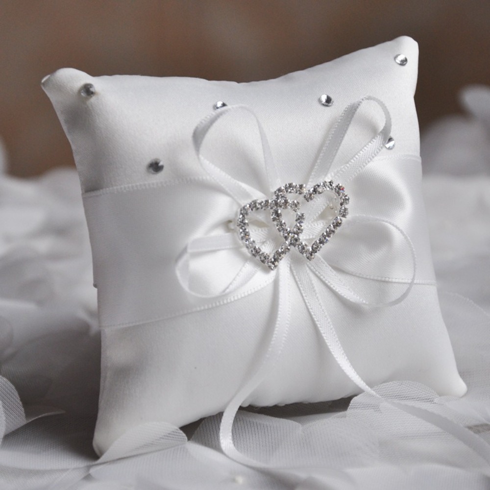 Romantic Wedding Ring Pillow S – Ring Bearer Pillow recenzja i cena