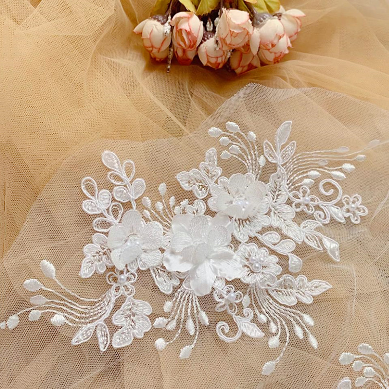 Pearl Lace Border Line, 3D Mir – Wedding Supply Online recenzja i cena
