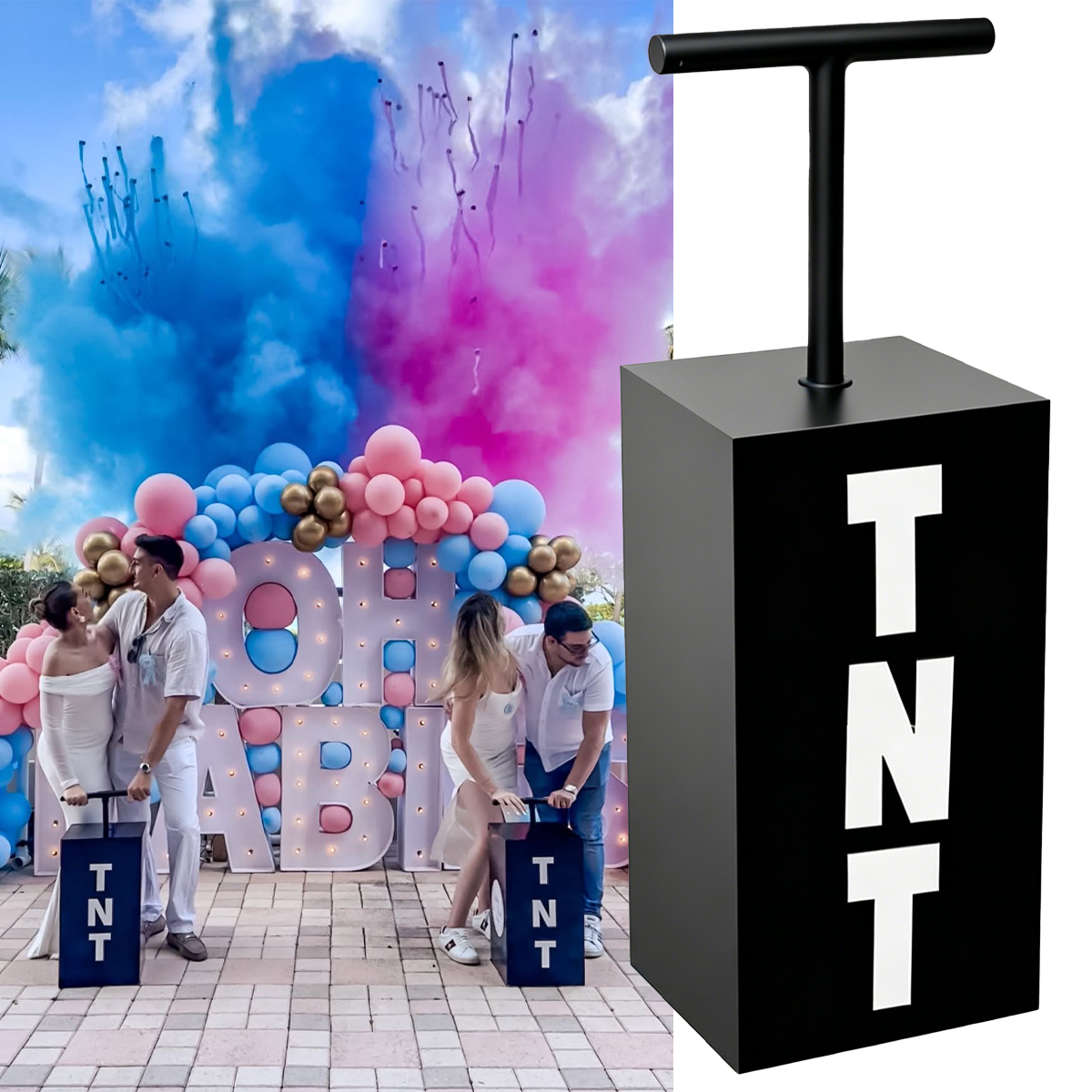 Tnt Gender Reveal Machine Kit  – Wedding Day Supply Kit recenzja i cena