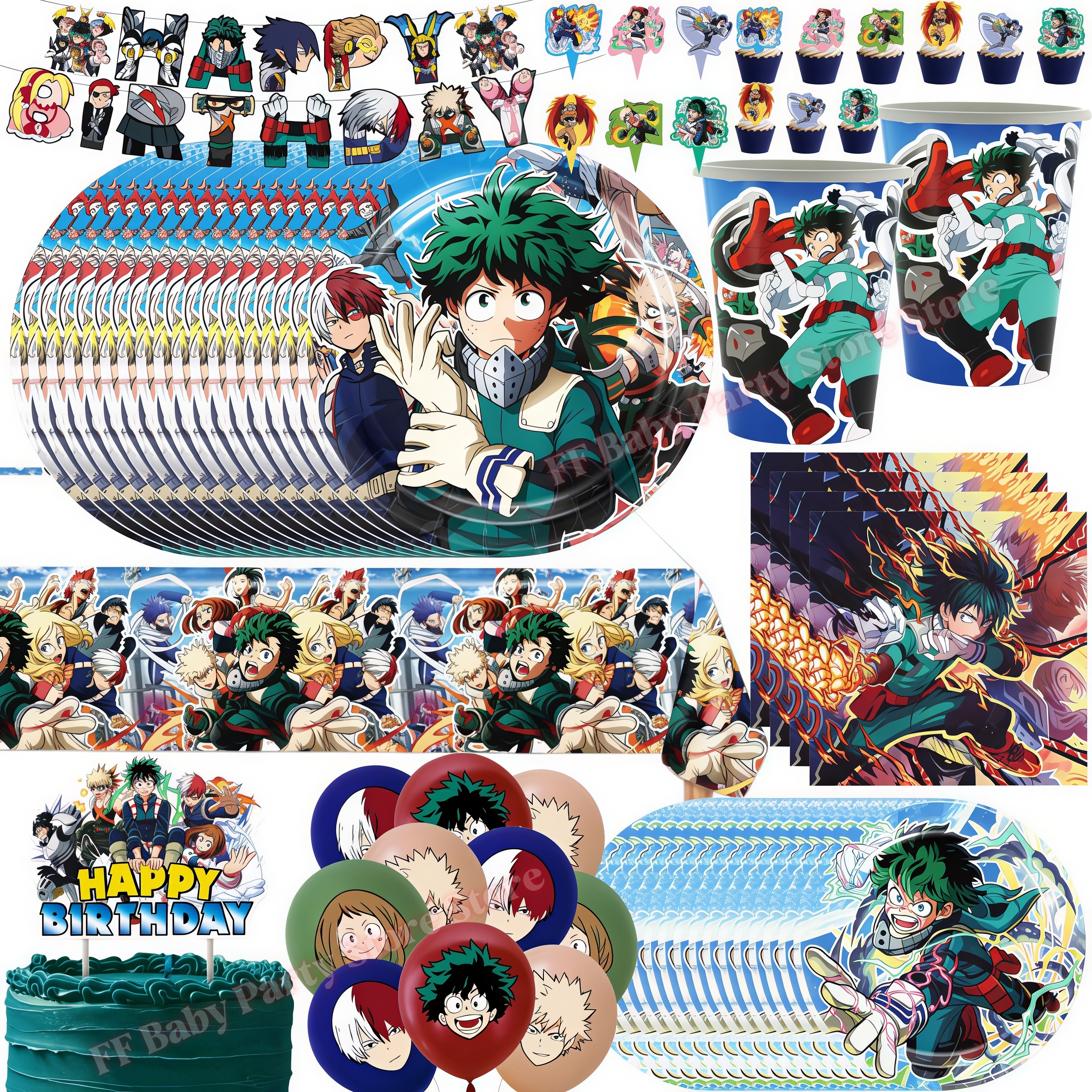 My Heroed Academia Birthday Pa – Wedding Day Supply Kit recenzja i cena