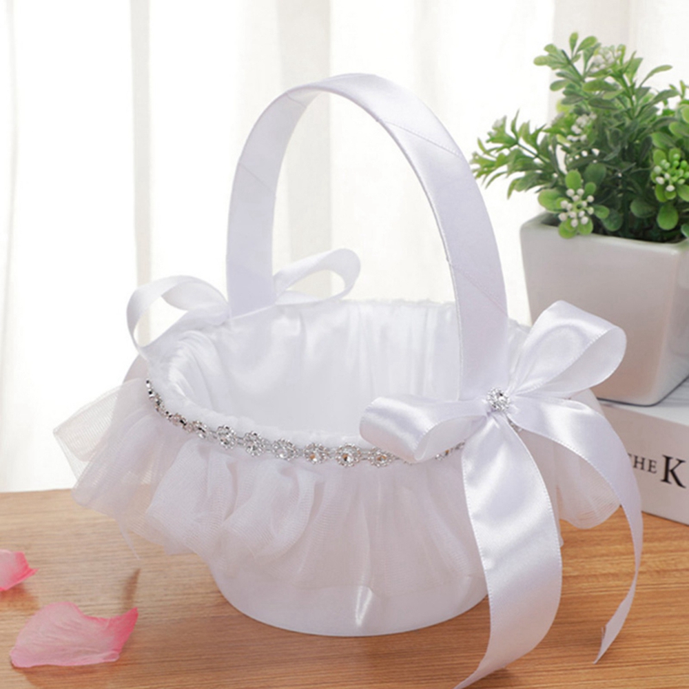 Wedding Baskets White Flower G – Wedding Hampers recenzja i cena