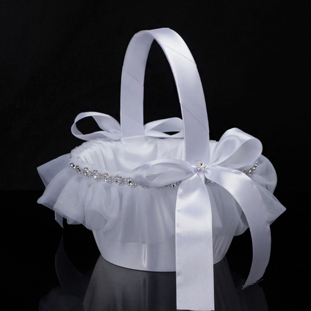 Wedding Baskets White Flower G – Wedding Hampers recenzja i cena