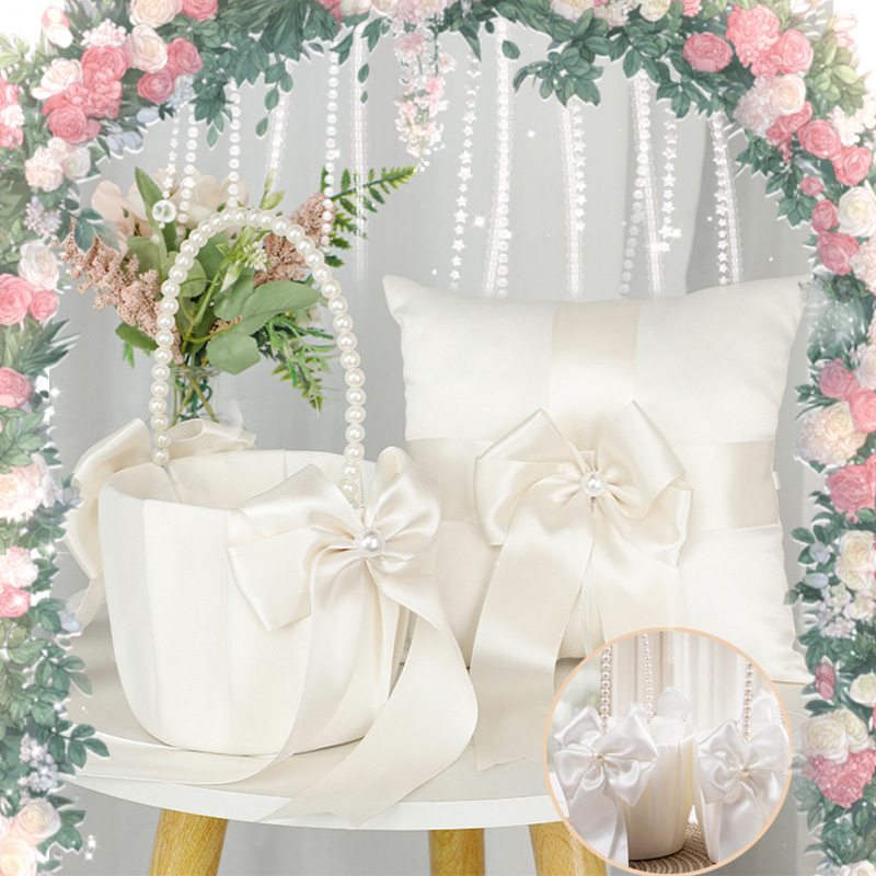 Flower Girl Basket Ring Bearer – Wedding Hampers recenzja i cena