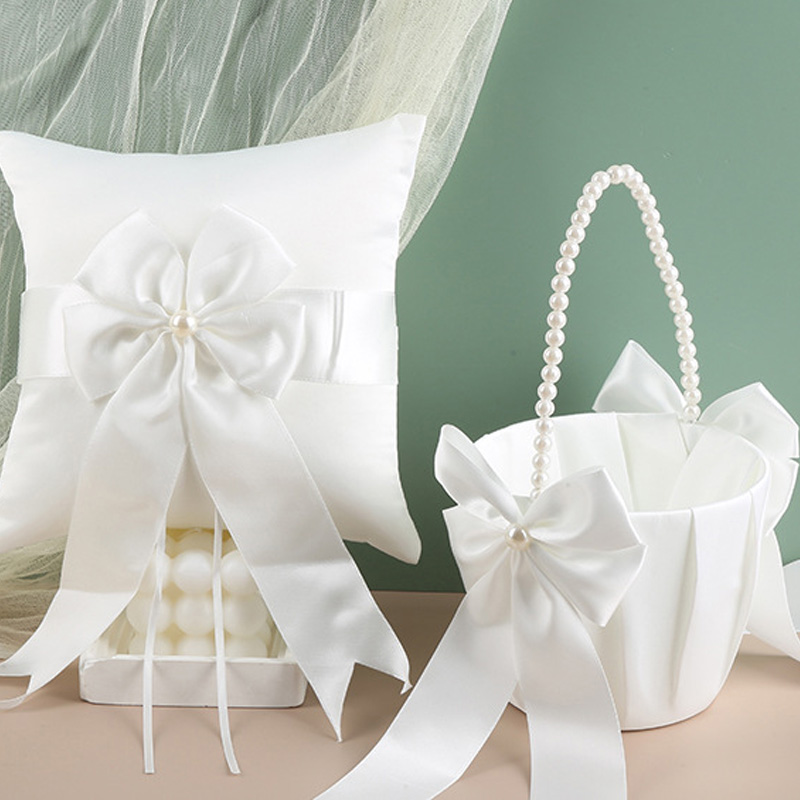 Flower Girl Basket Ring Bearer – Wedding Hampers recenzja i cena