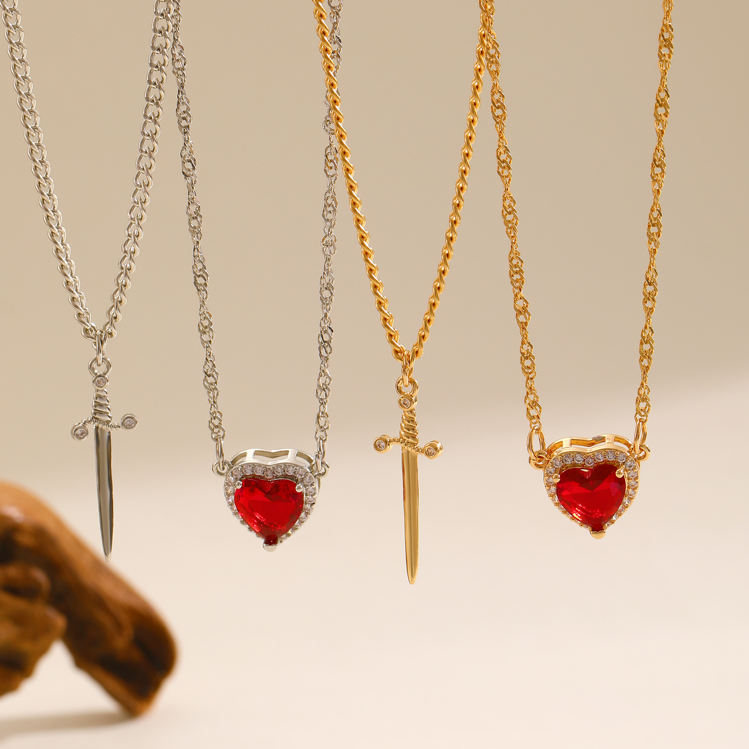 Gothic Heart and Sword Couple  – Wedding Qw recenzja i cena