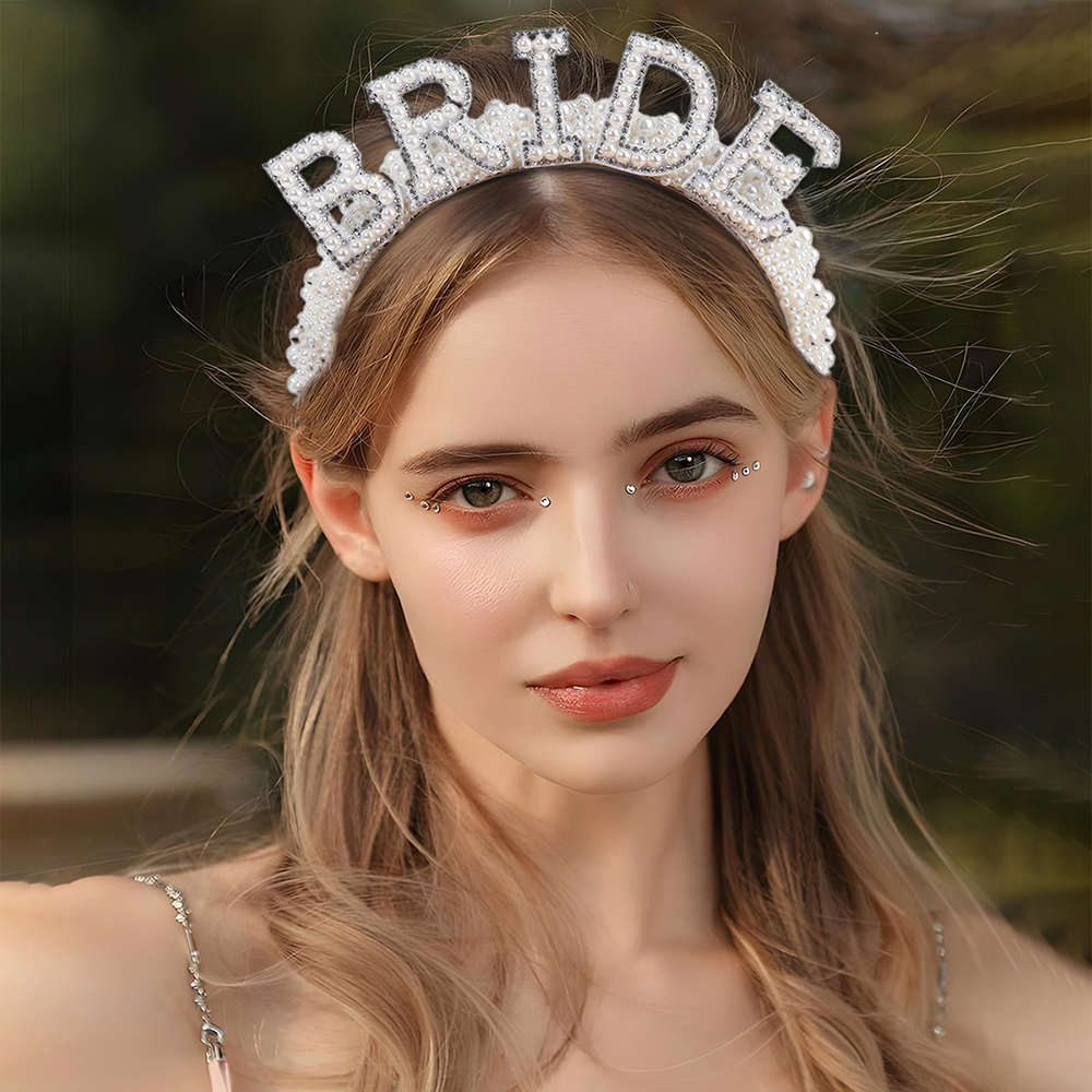 Pearl Headband Diadem Luxury B – Wedding Supply List recenzja i cena