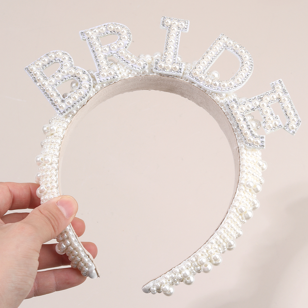 Pearl Headband Diadem Luxury B – Wedding Supply List recenzja i cena