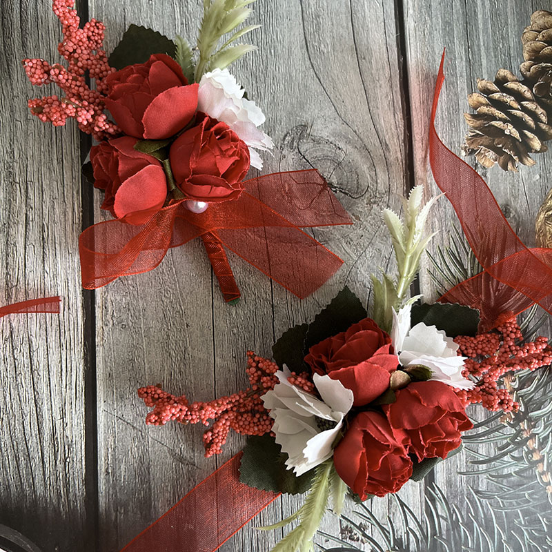 10pcs Wrist Flowers Corsage Bu – Wedding Supply List recenzja i cena
