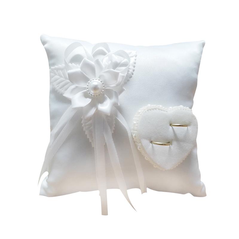 Wedding Ring Pillow European R – Ring Bearer Pillow recenzja i cena