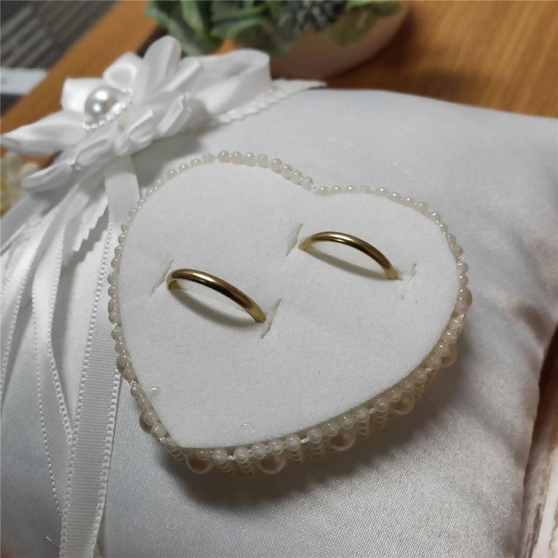 Wedding Ring Pillow European R – Ring Bearer Pillow recenzja i cena
