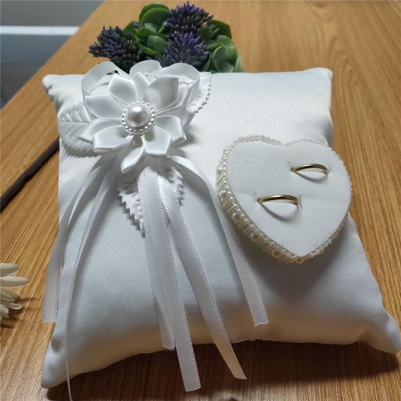 Wedding Ring Pillow European R – Ring Bearer Pillow recenzja i cena