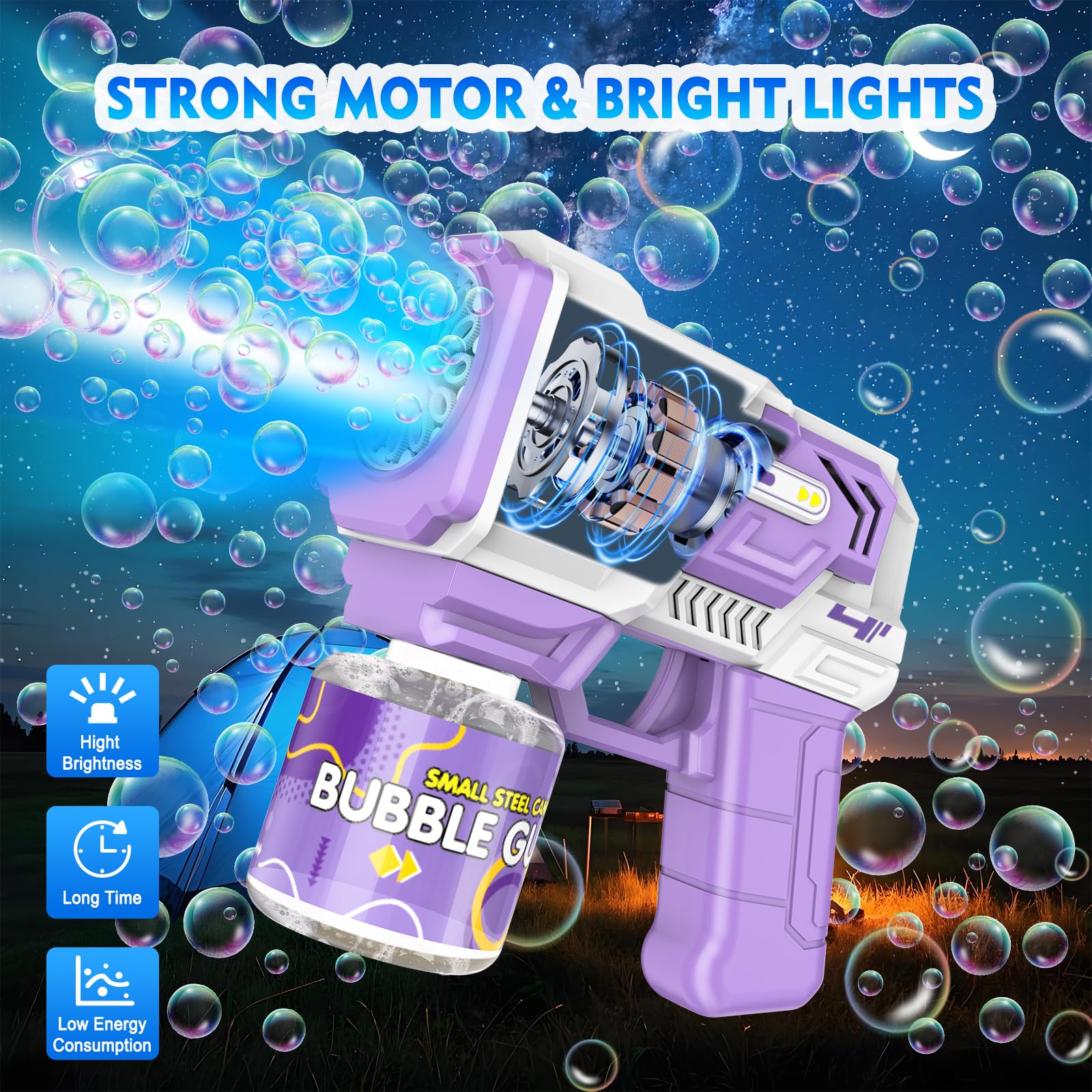 Bubble Gun with Lights, Bubble – Wedding Solution recenzja i cena