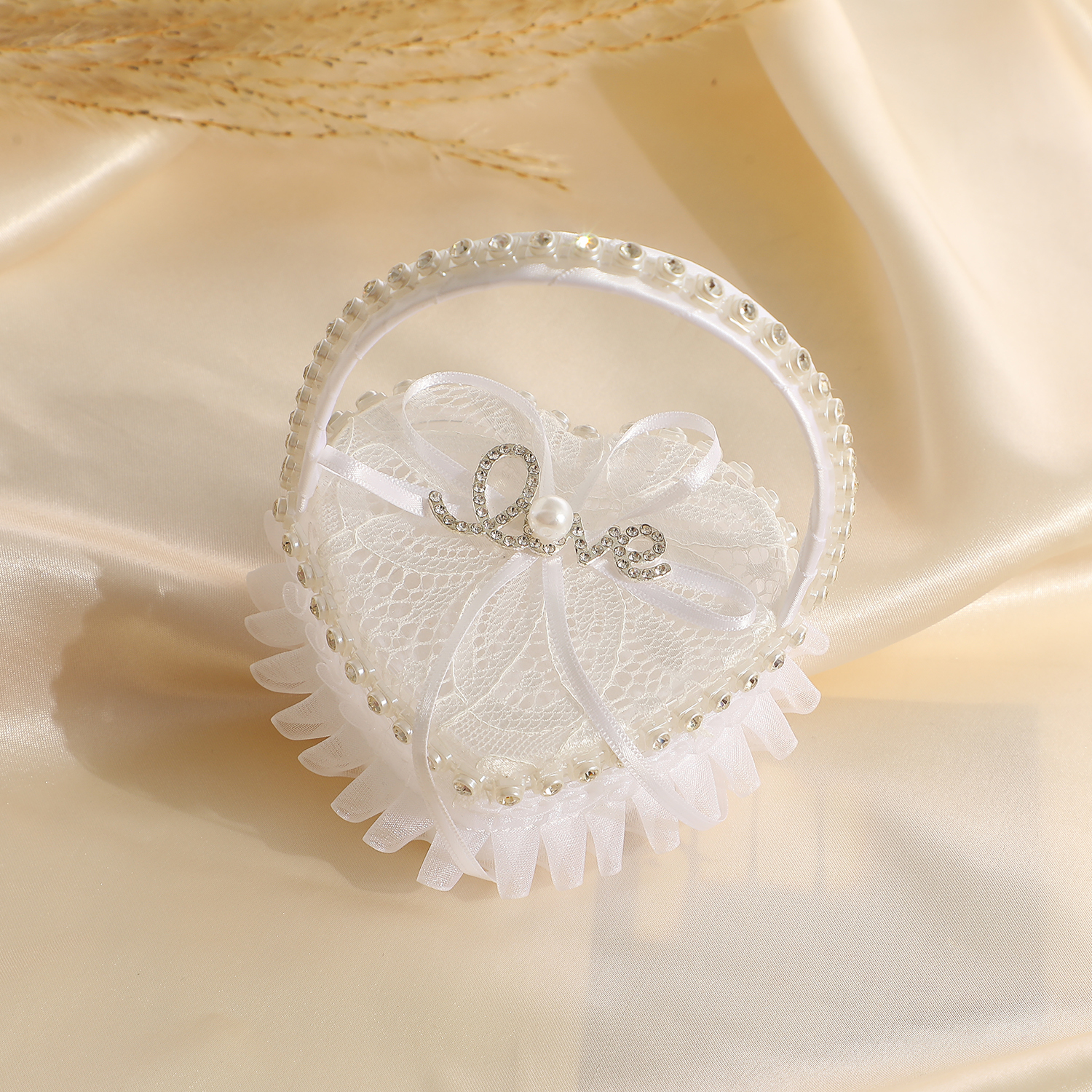 Hot fashion new ring pillow we – Ring Bearer Pillow recenzja i cena