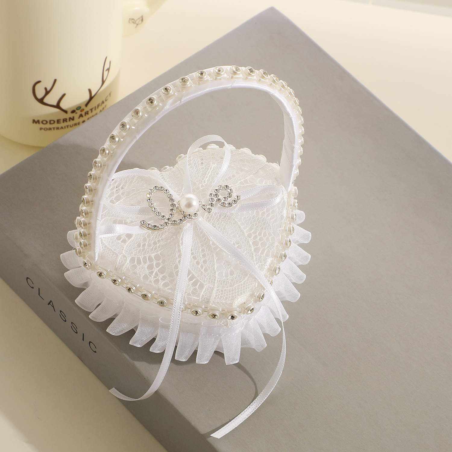 Hot fashion new ring pillow we – Ring Bearer Pillow recenzja i cena