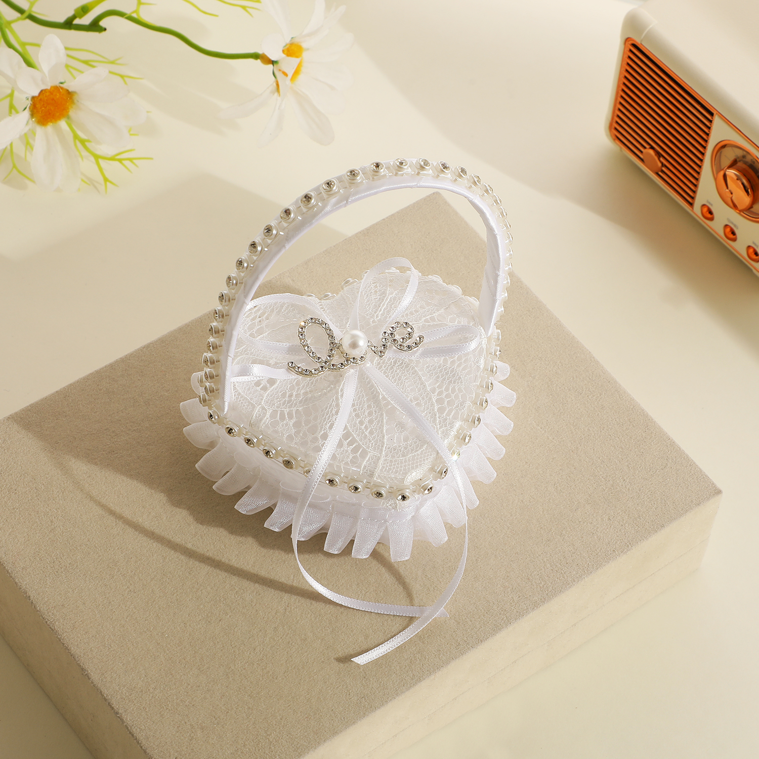 Hot fashion new ring pillow we – Ring Bearer Pillow recenzja i cena