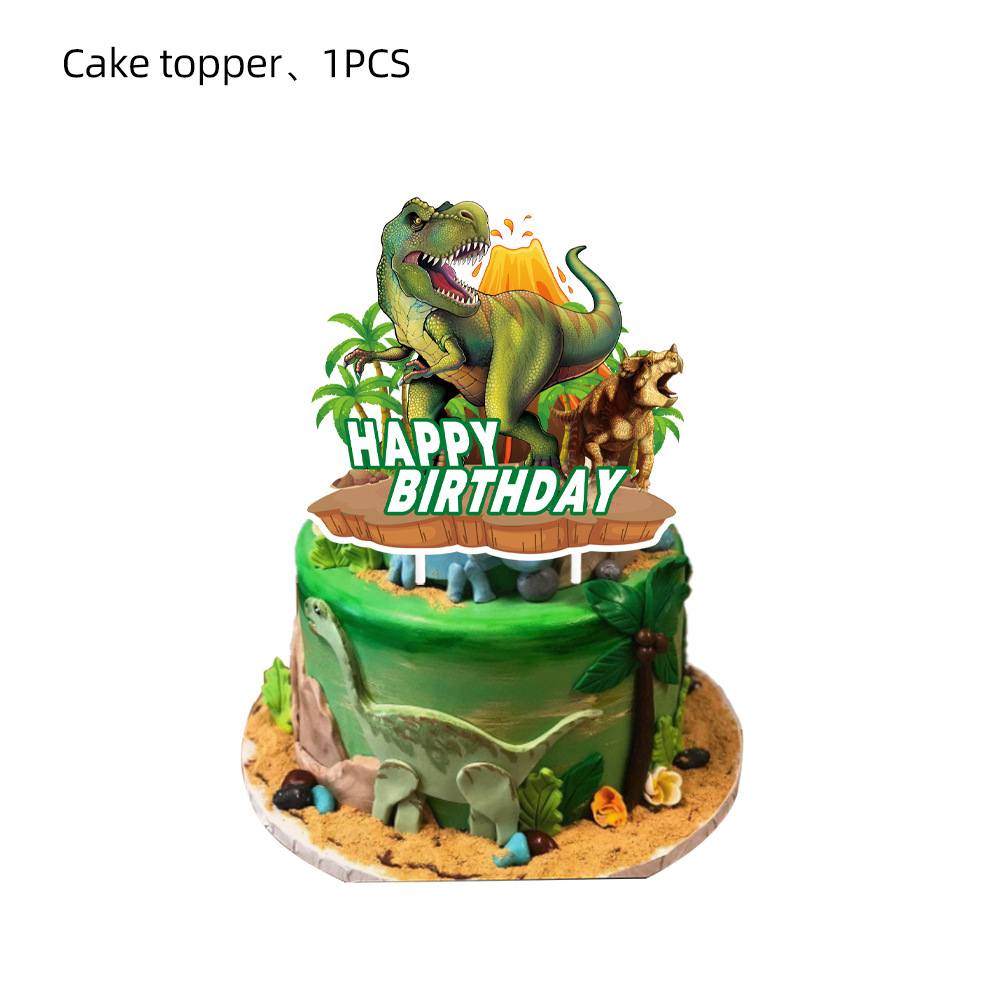 Dinosaurs Birthday Party Decor – Wedding Day Supply Kit recenzja i cena