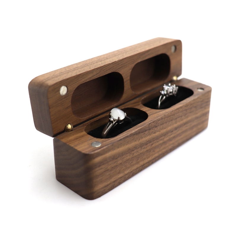 ZB91 Fashion Wood Ring Box for – Ring Bearer Pillow recenzja i cena