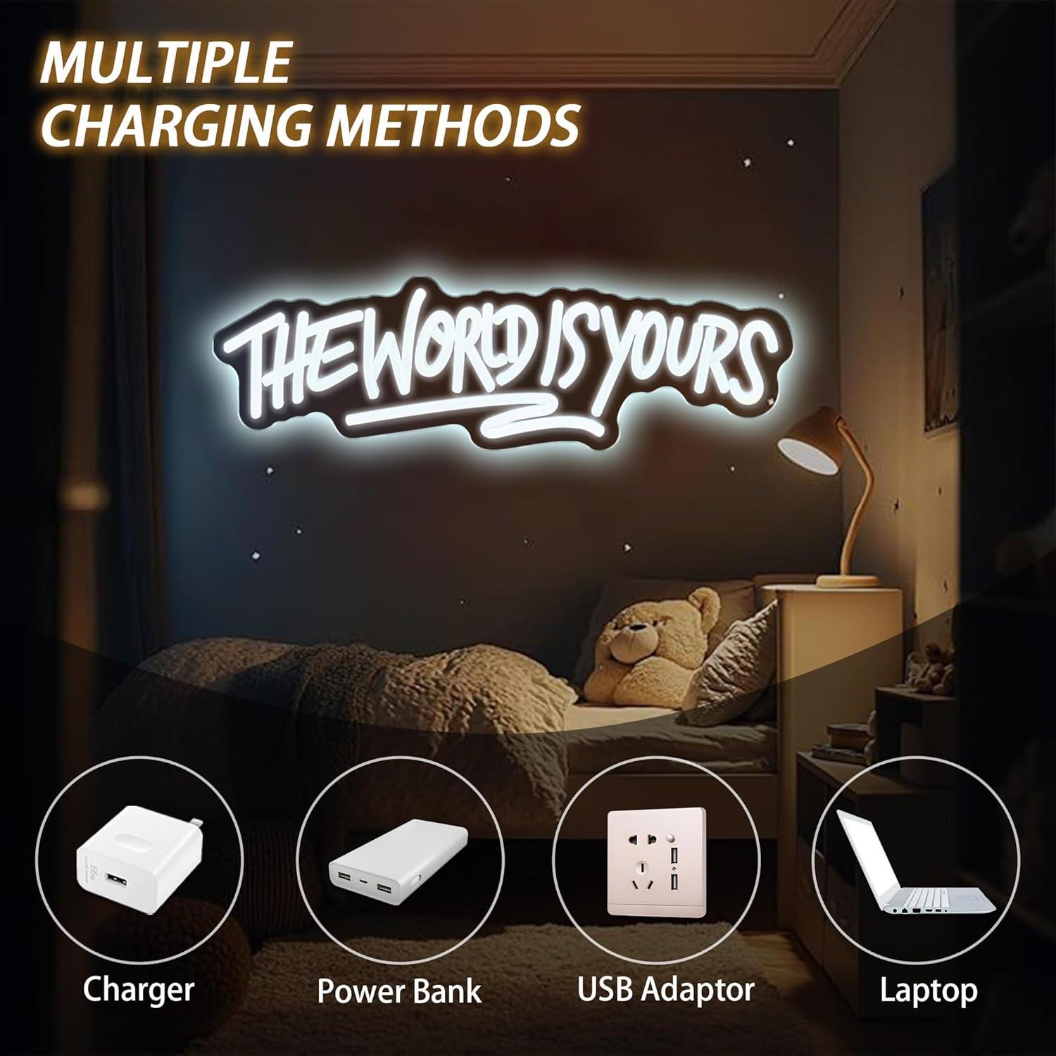 The World is Yours Neon Sign U – Wedding Led recenzja i cena