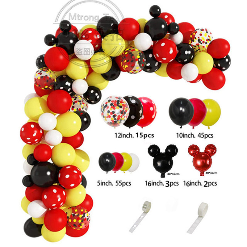 Red Black Yellow Balloon Garla – Wedding Day Supply Kit recenzja i cena