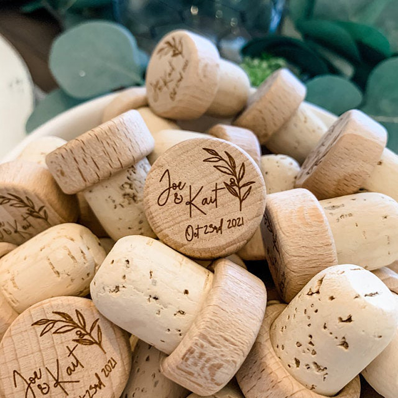 Customized Wood Wine Stopper W – Wedding Supply List recenzja i cena