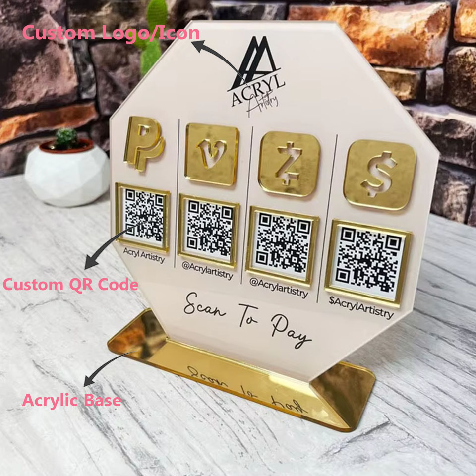 Personalized QR Code Acrylic S – Wedding Solution recenzja i cena