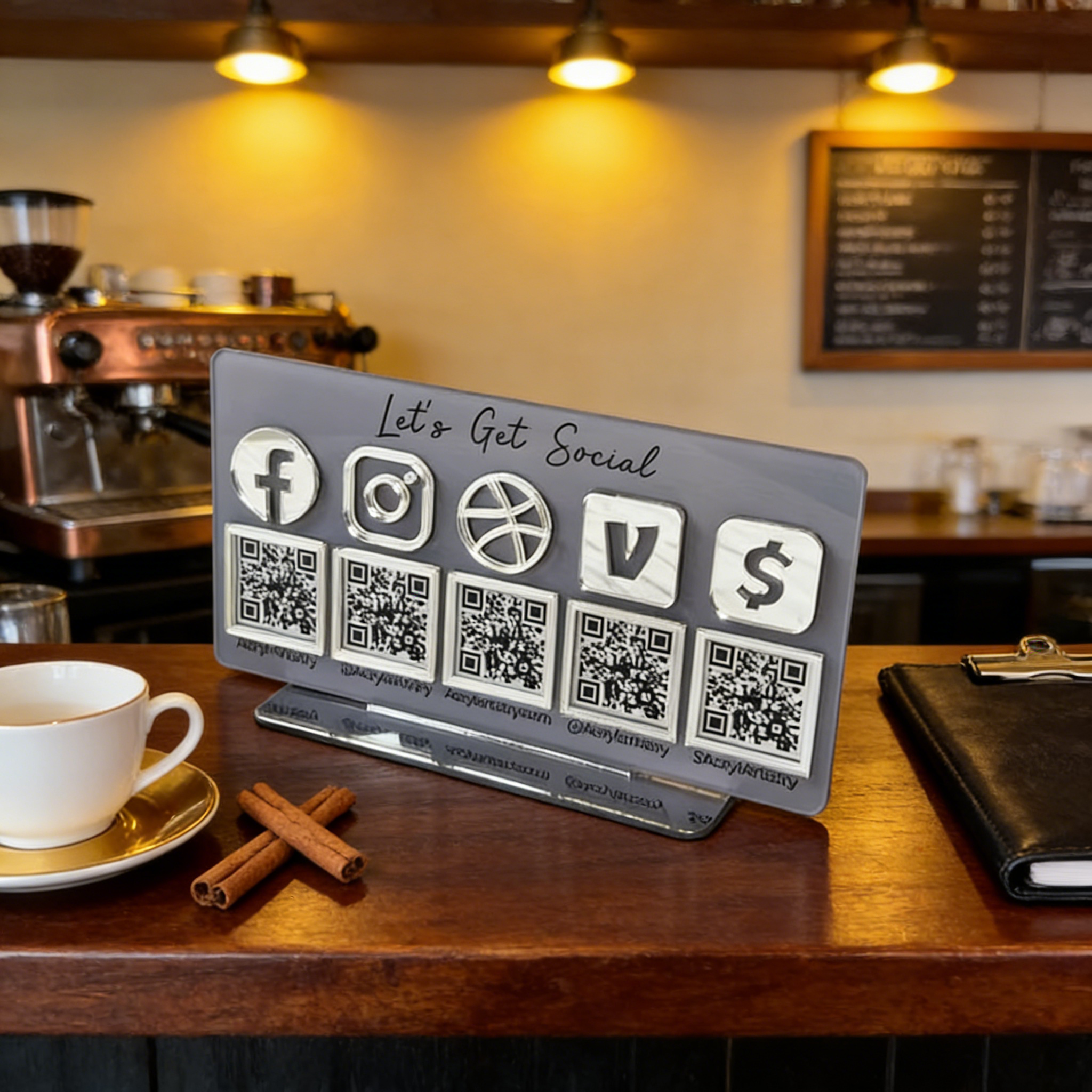 Personalized QR Code Acrylic S – Wedding Solution recenzja i cena