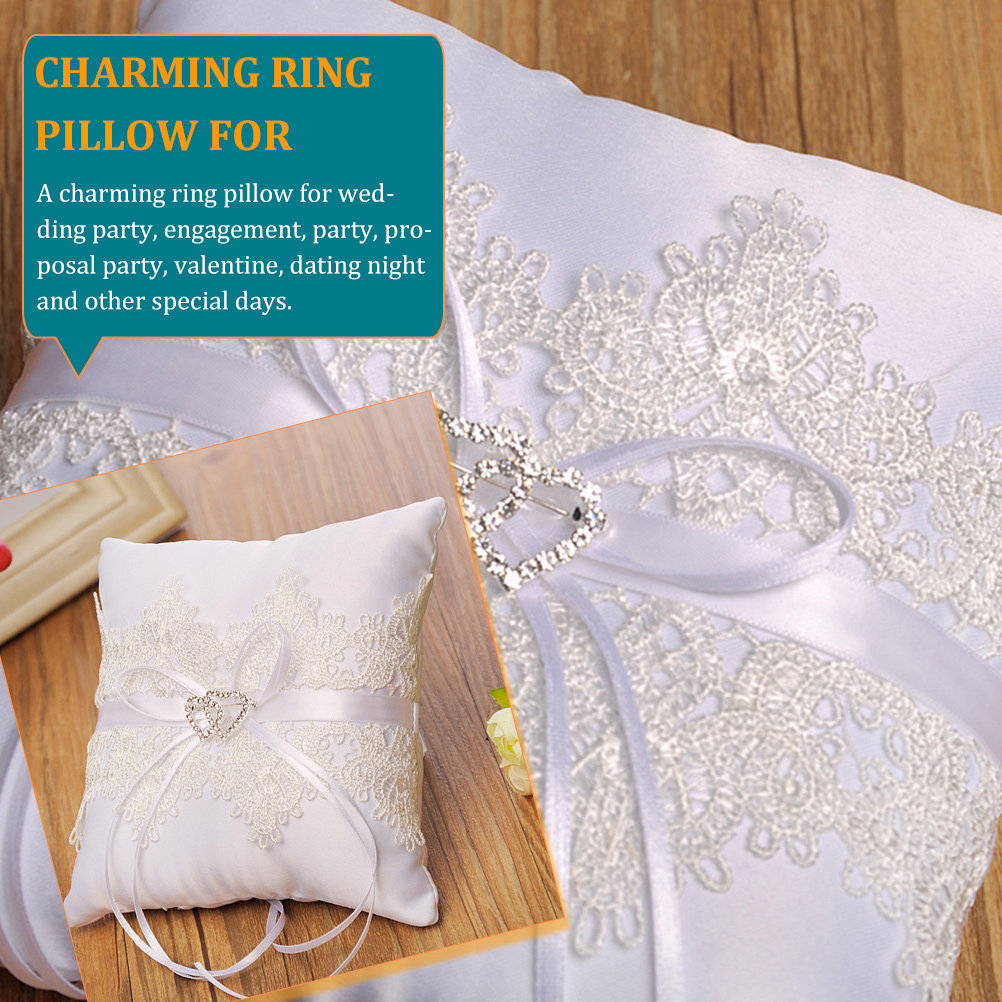 Charming Ring Bearer Pillow fo – Ring Bearer Pillow recenzja i cena