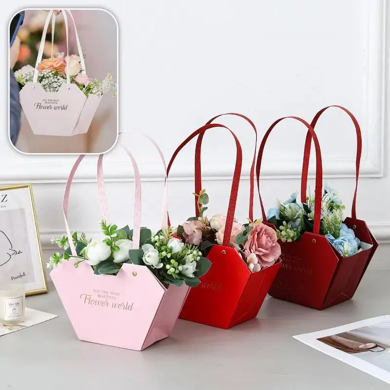 1Pc Portable Flower Basket Ros – Wedding Hampers recenzja i cena