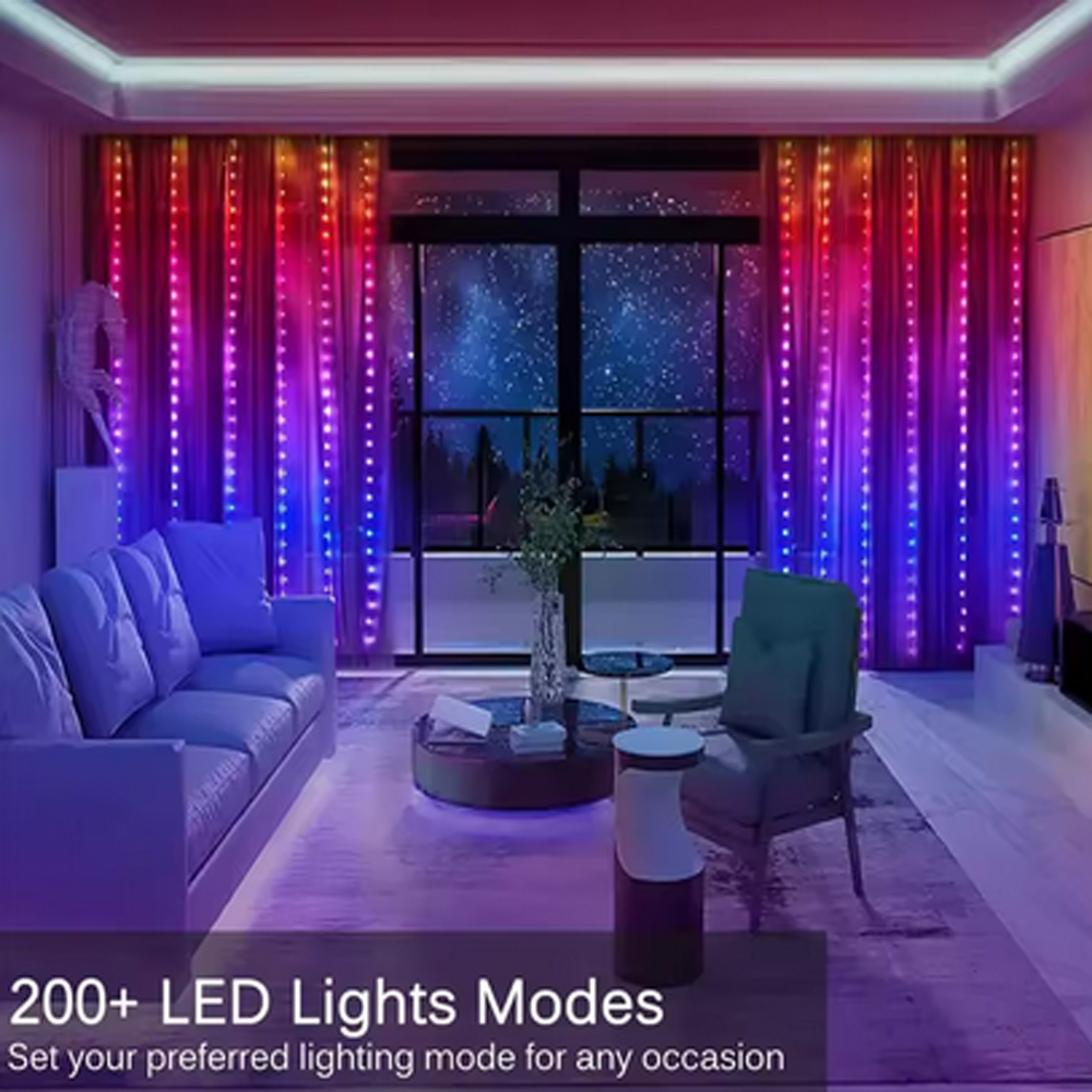 3M RGB Smart LED Curtain Light – Wedding Led recenzja i cena